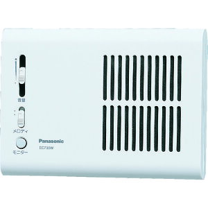 Panasonic �����f�B�T�C��3�퉹100V�z���C�g EC730W 165X35X120MM 836-0047 �p�i�\�j�b�N�G���N�g���b�N���[�N�X��