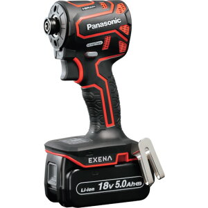 EXENA �[�d�C���p�N�g�h���C�o�[ 18V5.0Ah�d�r�Z�b�g�i �� EZ1PD1J18D-R �A�J 270-8291 �p�i�\�j�b�N�G���N�g���b�N���[�N�X��