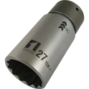 MUSTTOOL QC�\�P�b�g �V���O�� 27mm 12�p IM�\4W27�\12K �C�`�l���A�N�Z�X 19810 IM�[4W27�[12K 137-3718 �c�[�����ƕ�