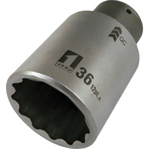 MUSTTOOL QC�\�P�b�g �V���O�� 36mm 12�p IM�\4W36�\12K �C�`�l���A�N�Z�X 19814 IM�[4W36�[12K 137-3722 �c�[�����ƕ�