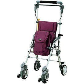 キャリースルーンN CS-10PK（ピンク） 医療 看護 クリニック 病院 マキテック 介護用品 車椅子 補助 動作サポート 移動補助 高齢者用 自宅介護 回復期リハビリ 軽量 折りたたみ式 屋内外利用