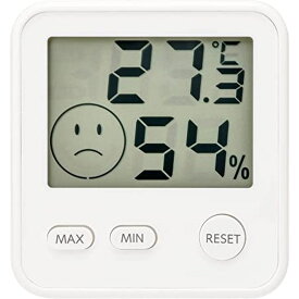 デジタルmidi温湿度計 TD-8411（ホワイト） 医療 看護 クリニック 病院 EMPEX エンペックス