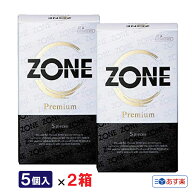 ZONE プレミアム コンドーム Premium【5個入り×2箱セット】まとめ買い ジェクス ゾーン プレミアム 避妊…