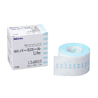 ニトリート 優肌パーミロールLite L34R05（5CMX12M）1巻 1箱 ニトムズ 24-6804-00 透明テープ 極薄 防水 …