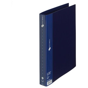 2リングファイルA4S幅35紺10冊 FC-101RF NV 343501 ネイビー プラス