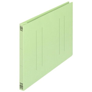 フラットファイル縦罫B5E GR10冊 No.032NT 887770 グリーン プラス
