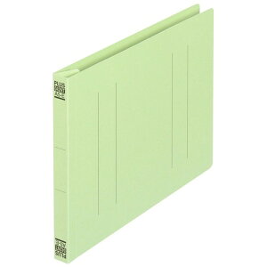 フラットファイル縦罫A5E GR10冊 No.042NT 887795 グリーン プラス