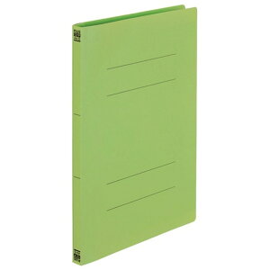 PPフラットファイルA4SLGR1冊 No.121P 98294 リーフグリーン プラス