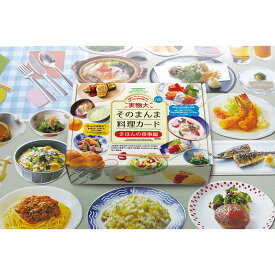 実物大・そのまんま料理カード(第2版 キホンノショクジヘン 1個 群羊社 25-5548-00 食品模型 フードモデル 食品模型用品 教育用教材 栄養学習 レストランディスプレイ 料理教室用具 シェフトレーニング ビジュアルメニュー 美術道具
