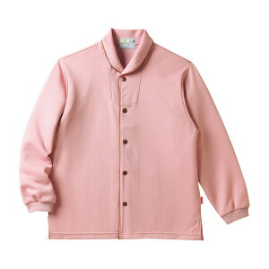 キラク 前開きシャツ CR836-14(ローズピンク) 1枚 トンボ ローズピンク サイズLL25-4724-0004 室内着 高齢者向け