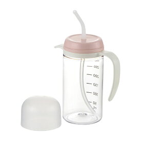 使っていいね飲みやすいストローコップ 140040(300ML) 1個 リッチェル ピンク 25-6660-00 ペットボトル用ストロー 飲料カップ ベビー用品 食器 赤ちゃん用 コップトレーニング 防漏れ 子供用食器 キッズ用品 フタ付きカップ 幼児用食器
