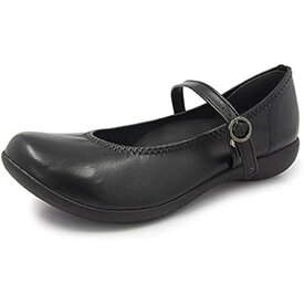 リゲッタワークストラップパンプス ディーフェイズ RW-0025(M)ブラック