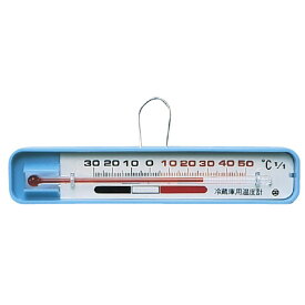 冷蔵庫用温度計 ニュー冷アイ FI-02 -30カラ50゜C 日本計量器工業 温度計 棒状 10-2330-00
