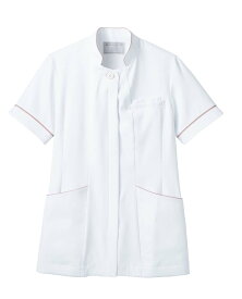 ナースジャケット（半袖）白 73-2022 住商モンブラン 医療用 病院 介護 ナース ドクター 看護師