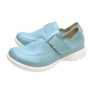 リゲッタ2WAYベルクロシューズ RW-0024(L) 1足 リゲッタ カラーブルー25-6547-0202 くつ ナースシューズ シューズ ナース 快適 ウォーキングシューズ 介護靴 作業靴 日本製 足底サポート 立ち仕事 履