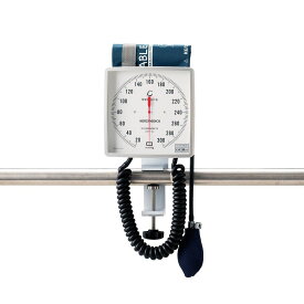 大型アネロイド血圧計（クランプ型） NO．541（ホワイト）Wカフ 1台 ケンツメディコ 24-3264-00
