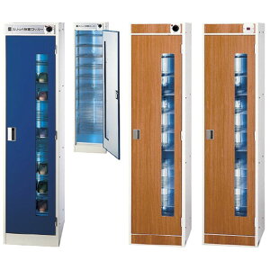 殺菌線スリッパロッカー ピンク DM-HR(455X515X1790MM 1台 大信工業 01-5390-0004