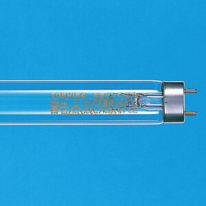 殺菌ランプ GL10(10W)TOSHIBA 1本 松吉医科器械 24-7076-01 紫外線滅菌 ウイルス除去 空気清浄 抗菌効果 衛生管理 消毒用品 安全設計 病院用品 クリニック向け UV-C