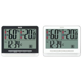 デジタル温湿度計 TT-538（ホワイト） 1個 タニタ 24-3895-01