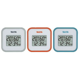 デジタル温湿度計 TT-558（ブルー） 1個 タニタ 24-3897-02