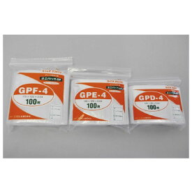 ユニパックGP GPH-4（240X170MM）100 1袋 生産日本社 24-2880-07