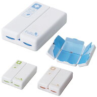 マグネットおくすりケース SB006B（ブルー） 1個 松吉医科器械 24-3338-00 薬箱 安全 保管 防水 耐久性 …