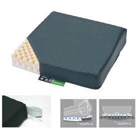 マイクッション CK-398（39X39X8／5CM） 1個 ケープ 20-5935-00 座布団 介護用品 高齢者サポート 厚手クッション 座り心地改善 在宅ケア 体圧分散 低反発 車椅子用クッション オフィス用品 自宅リハビリ 持ち運び便利 長時間座る 通気性 丸洗い可能