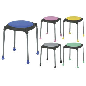 丸椅子 グレー CUPPO-C（レザー） 1台 ニシキ工業 23-5123-0004