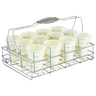 尿コップ立（紙コップ60φ用）12本 SS60-12（ハイレツ3X4） 1個 三和化研工業 01-5090-03 紙コップスタン…