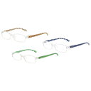 窓口設置用老眼鏡 強度3．5 OM-800-BR-35（ブラウン） 1個 ミタス 24-4625-00