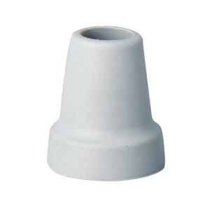 ホスピタル松葉杖 交換用足ゴム グレー 1個 松吉医科器械 24-7843-10 リハビリ用品 歩行補助 医療用具 安全サポート 介護用品 病院用具 回復支援 松葉杖アクセサリ 滑り止め ゴムパッド