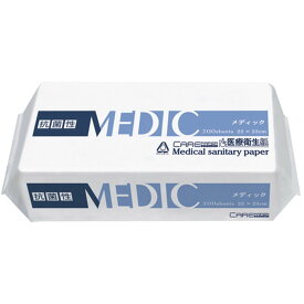 医療衛生紙 メディック 200マイX30フクロ 1箱 大富士製紙 24-6486-00