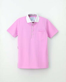 ナガイレーベン ニットシャツ CX-2977 サイズS ピンク