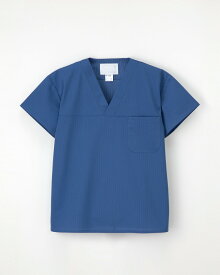 男子上衣 MF-8302 M ロイヤルブルー ナガイレーベン パンツ ナースウェア ナースウェア 白衣 21-6720-00