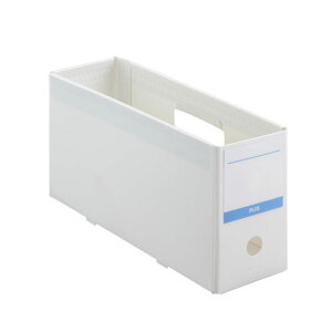 抗菌PPボックスファイルハーフ 白 FL-201AB-H 76521 ホワイト プラス