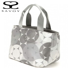 サボイ SAVOY 手提げバッグ バルーン柄　両あおりマチ広ハンド　54SM204606 母の日　クリスマス