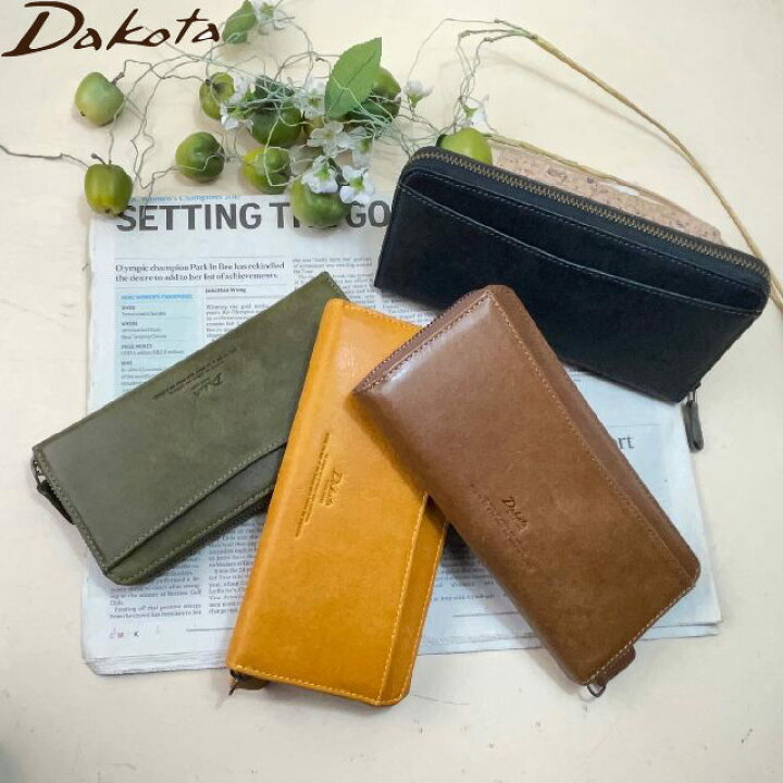 楽天市場】ダコタ DAKOTA メンズ長財布 革製 ブラックレーベル 
