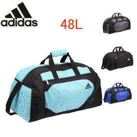 アディダス adidas ボストンバッグ 48L 60cm 大き目ボストンバッグ 修学旅行 合宿 部活　2～3泊用 63527