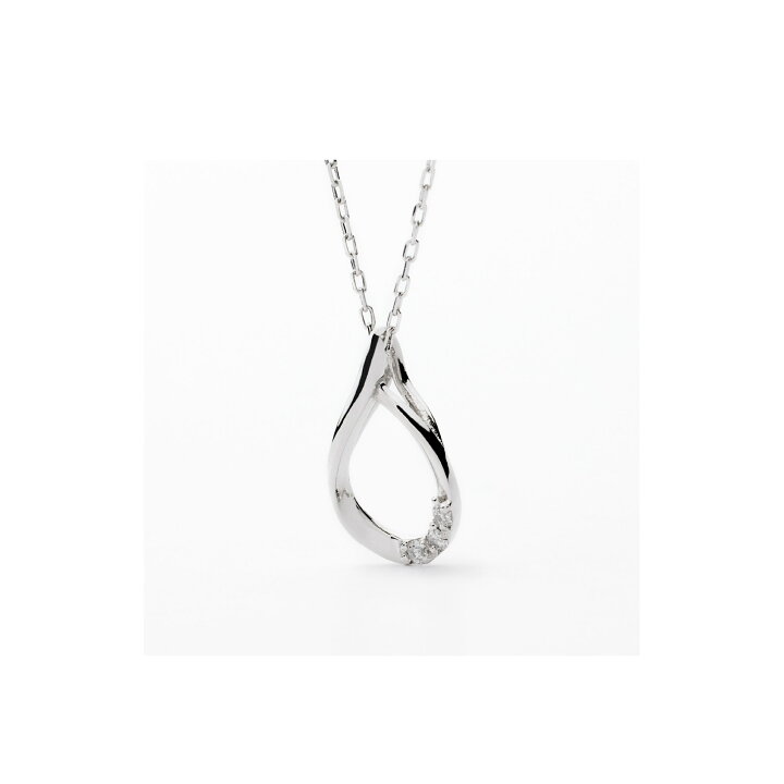 楽天市場】ドロップ ダイヤモンド ネックレス プラチナ 18K 日本製 
