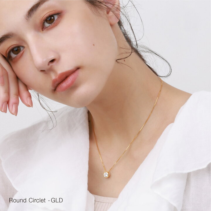 楽天市場】ネックレス プラチナ 18金 ピアス or イヤリング セット 
