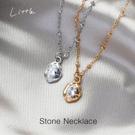 ストーンネックレス レディース ネックレス ステンレス 金属アレルギー に優しい 大人 カジュアル ストーン シンプル ネックレス ゴールド シルバー 結婚式 普段使い アクセサリー ジュエリー 誕生日プレゼント ネックレス おしゃれ ギフト プチプラ