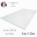 ダンス バレエ リノリウム 2色展開 個人 練習 自宅 マット シート 「レヴェランス」 （ライトグレー／さくら色） 厚み…