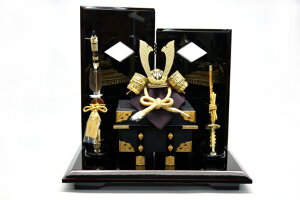 純金箔押し兜飾り11-81