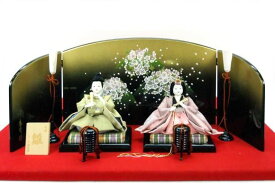 三月人形　コンパクト　稚児雛親王飾り　30-813