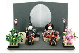 雛人形　コンパクト　可愛い　　稚児雛親王飾り　1-109