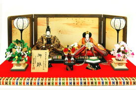 雛人形　望月龍翠作　古典柄　　30-733