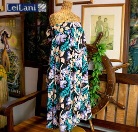 LEILANIレイラニレディース オリジナワンピースRAYON"ORCHID BLOOM"Style No.SS38035LM4OP