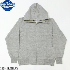 ●●●BUZZ RICKSON'SバズリクソンズFULL ZIP SWEAT PARKAStyle No.BR65623