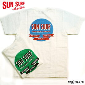 SUN SURFCREW NECKBACK PRINT T-SHIRT"SUN SURF LOGO"Style No.SS79411MB