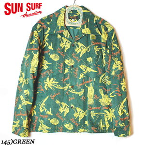 SUN SURF�T���T�[�t 2025FWCOTTON CORDUROY L/SHAWAIIAN SHIRT �gHISTRICAL EVIDENCE�hNo.SS29582